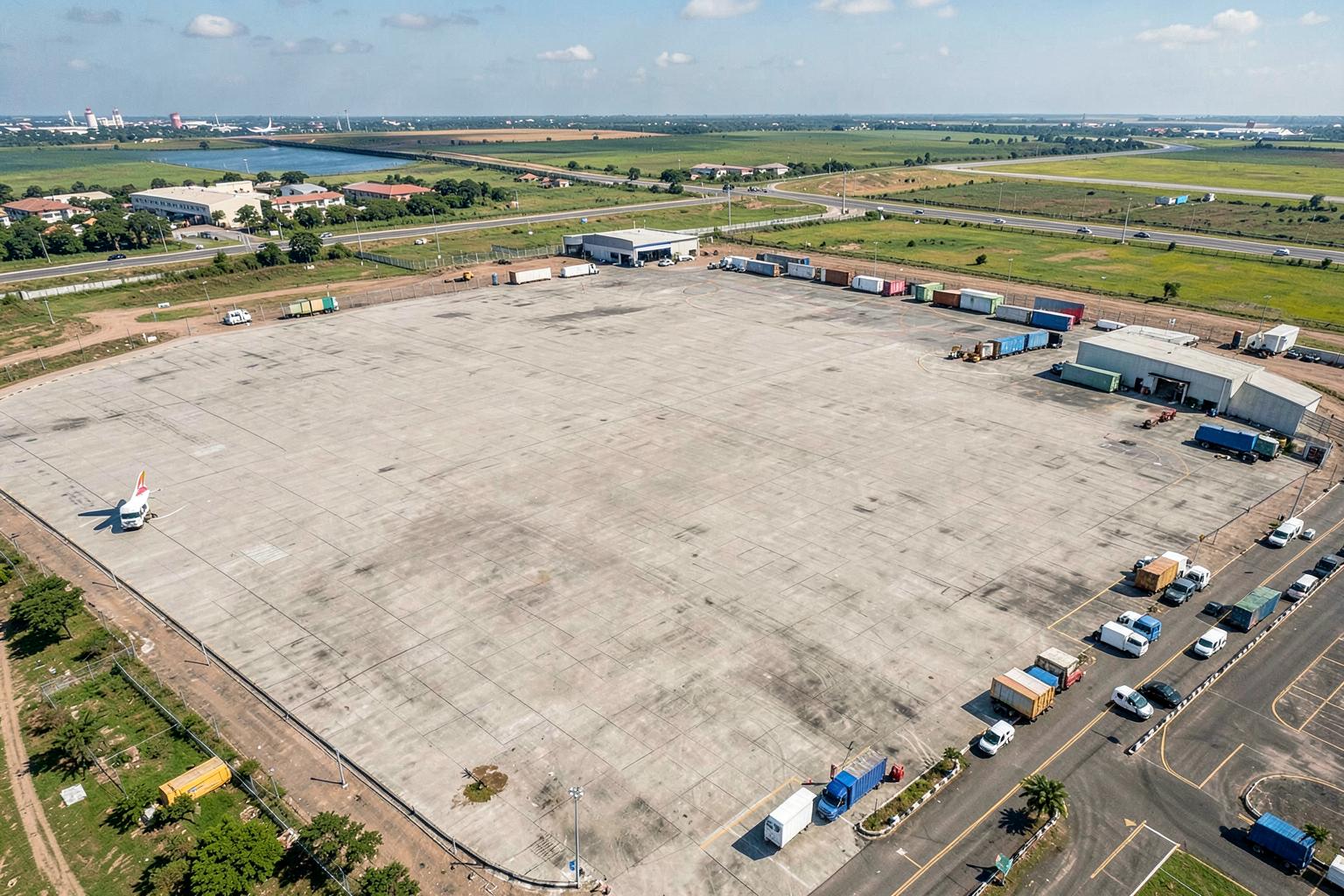 Área Gleba B2 — Pátio para operação multimodal