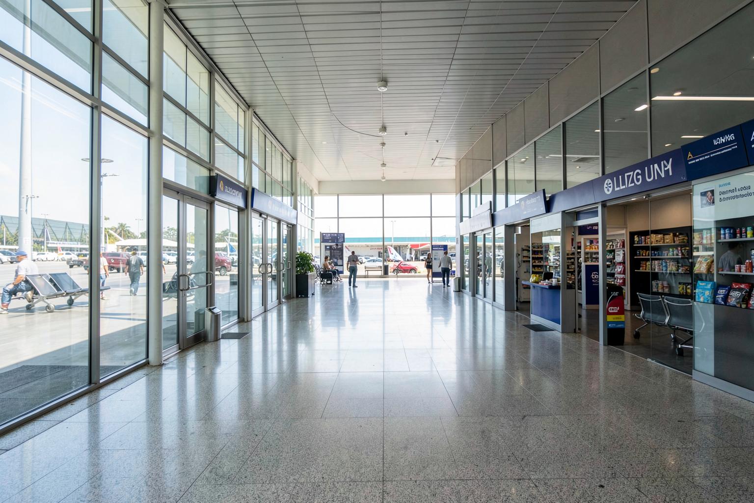 Área Gleba D1 — Espaço comercial no saguão do terminal